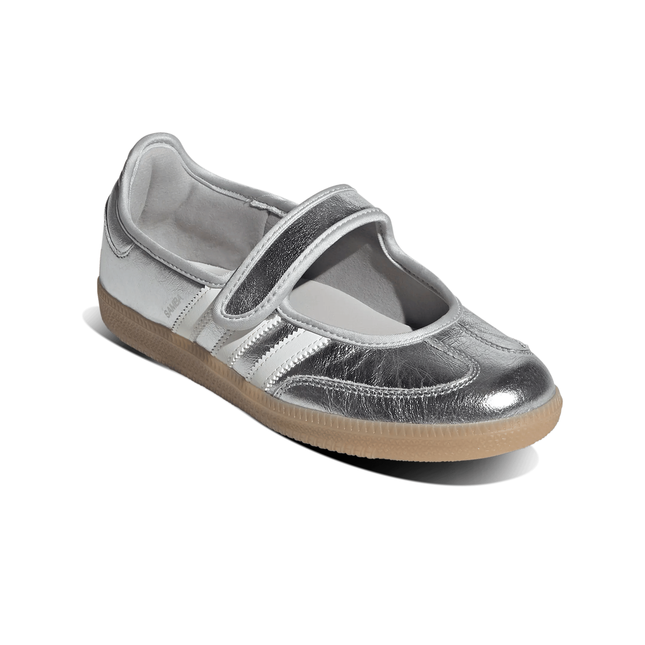 adidas Samba Jane Silver Metallic Off White