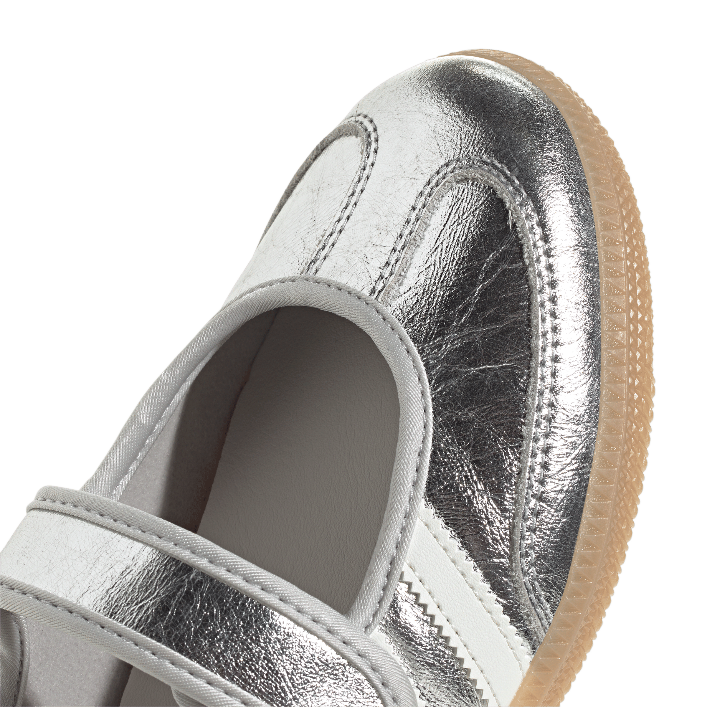 adidas Samba Jane Silver Metallic Off White
