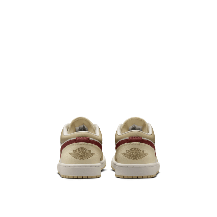 Air Jordan 1 Low Women's Light Khaki Red Sepia