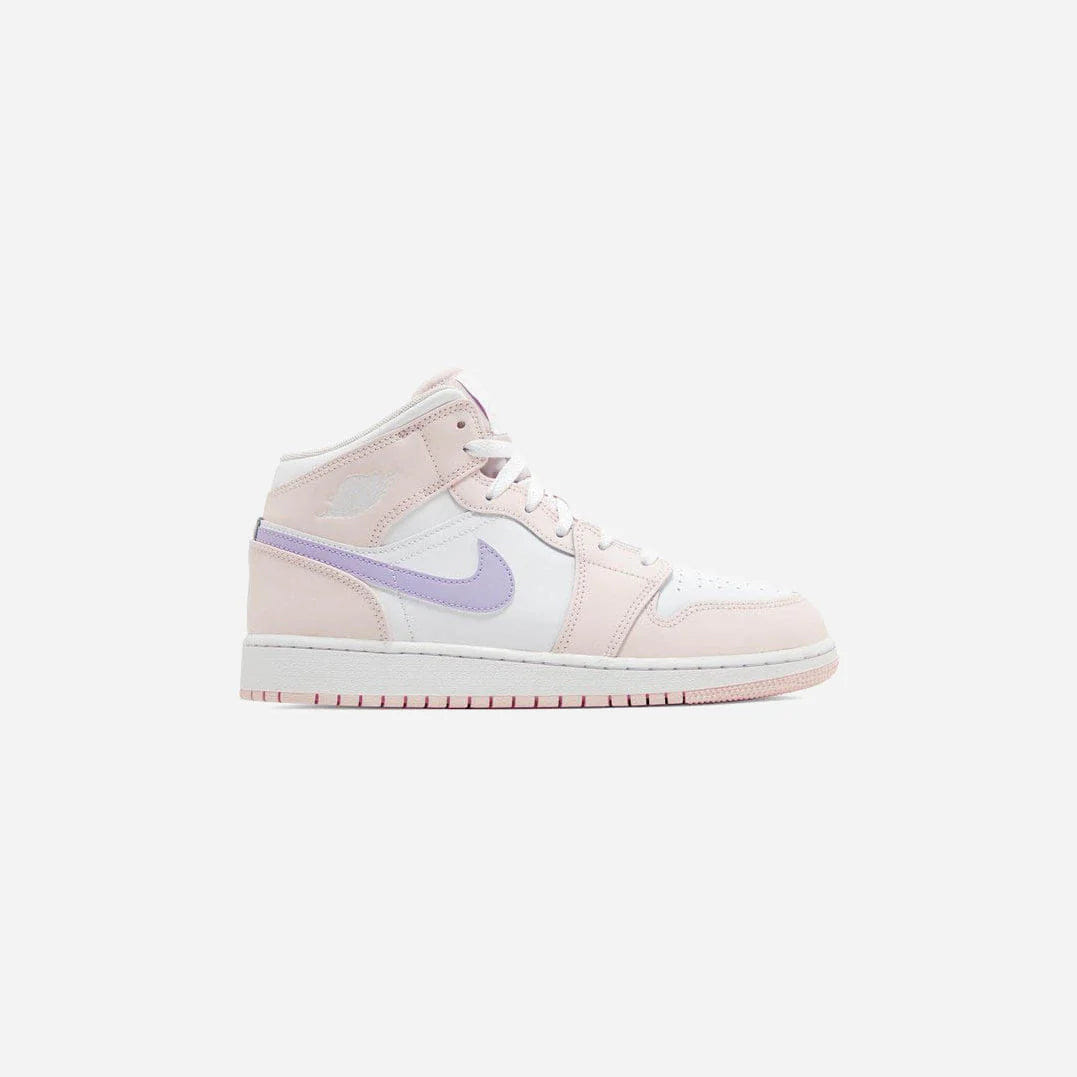 Air Jordan Jordan 1 Mid Pink Wash GS Sneakers — Off Kicks India