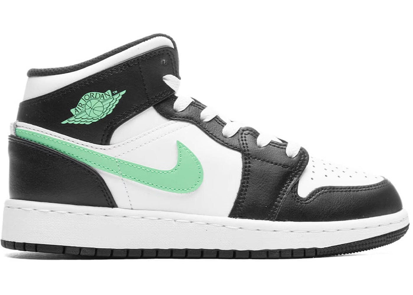 Air Jordan Jordan 1 Mid Green Glow Sneakers — Buy Online India