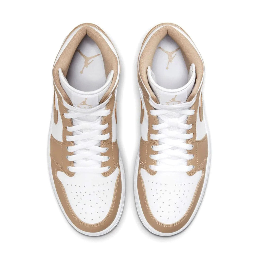 Air Jordan Jordan 1 Mid Tan Gum Sneakers — Buy in India | Off Kicks