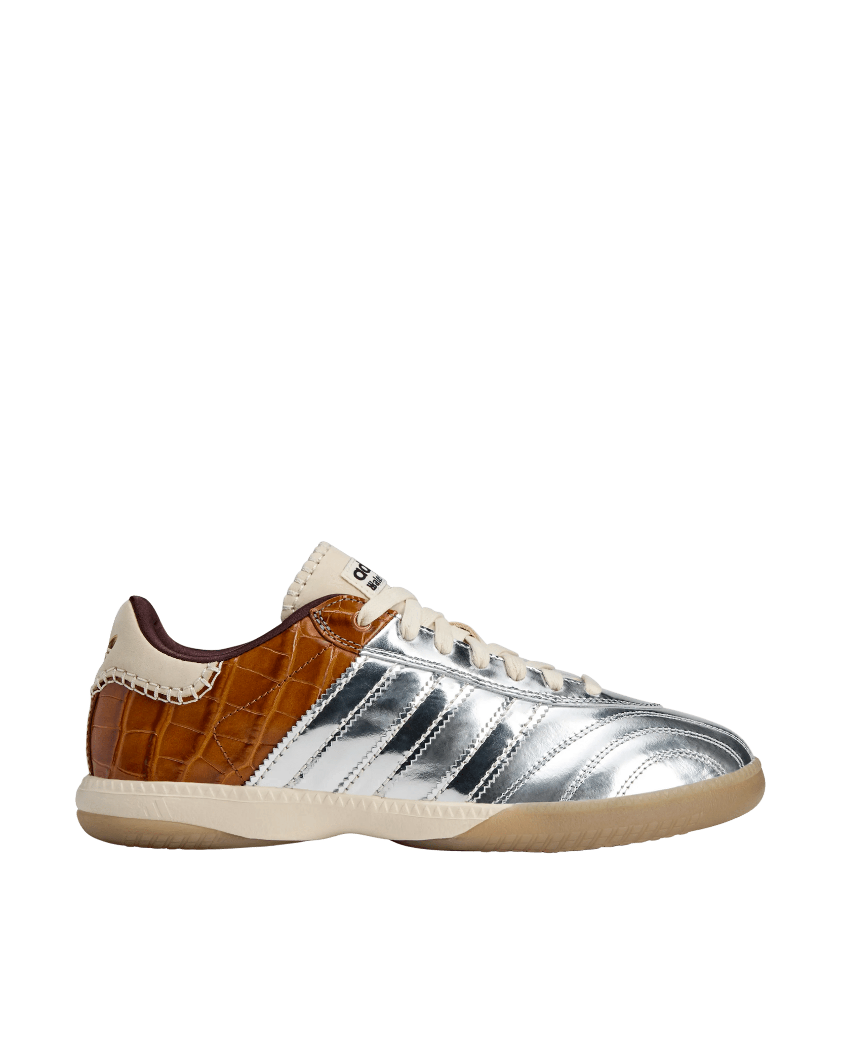 adidas Wales Bonner MN Samba (Silver Metallic/Silver Metallic/Easy Yellow)