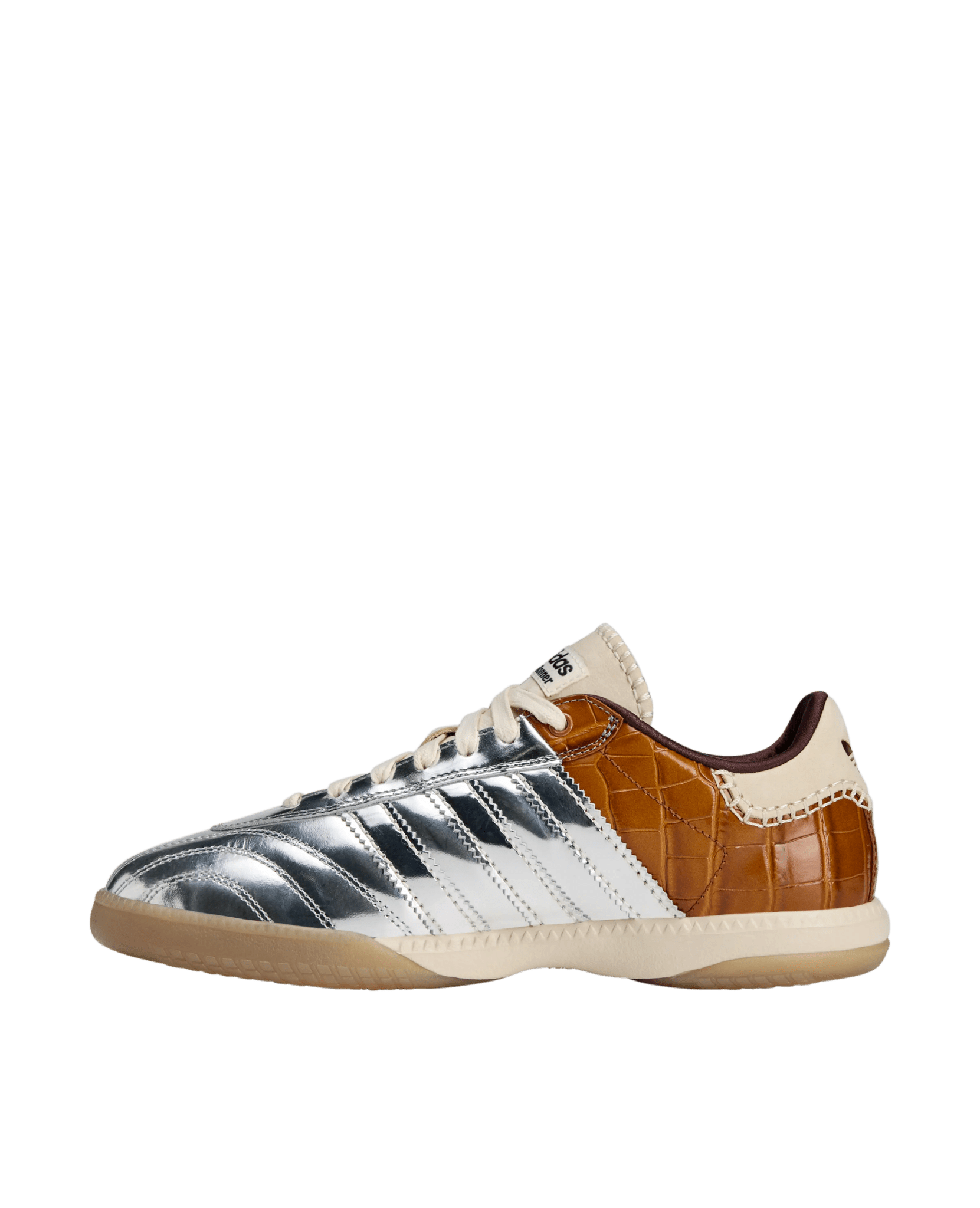 adidas Wales Bonner MN Samba (Silver Metallic/Silver Metallic/Easy Yellow)