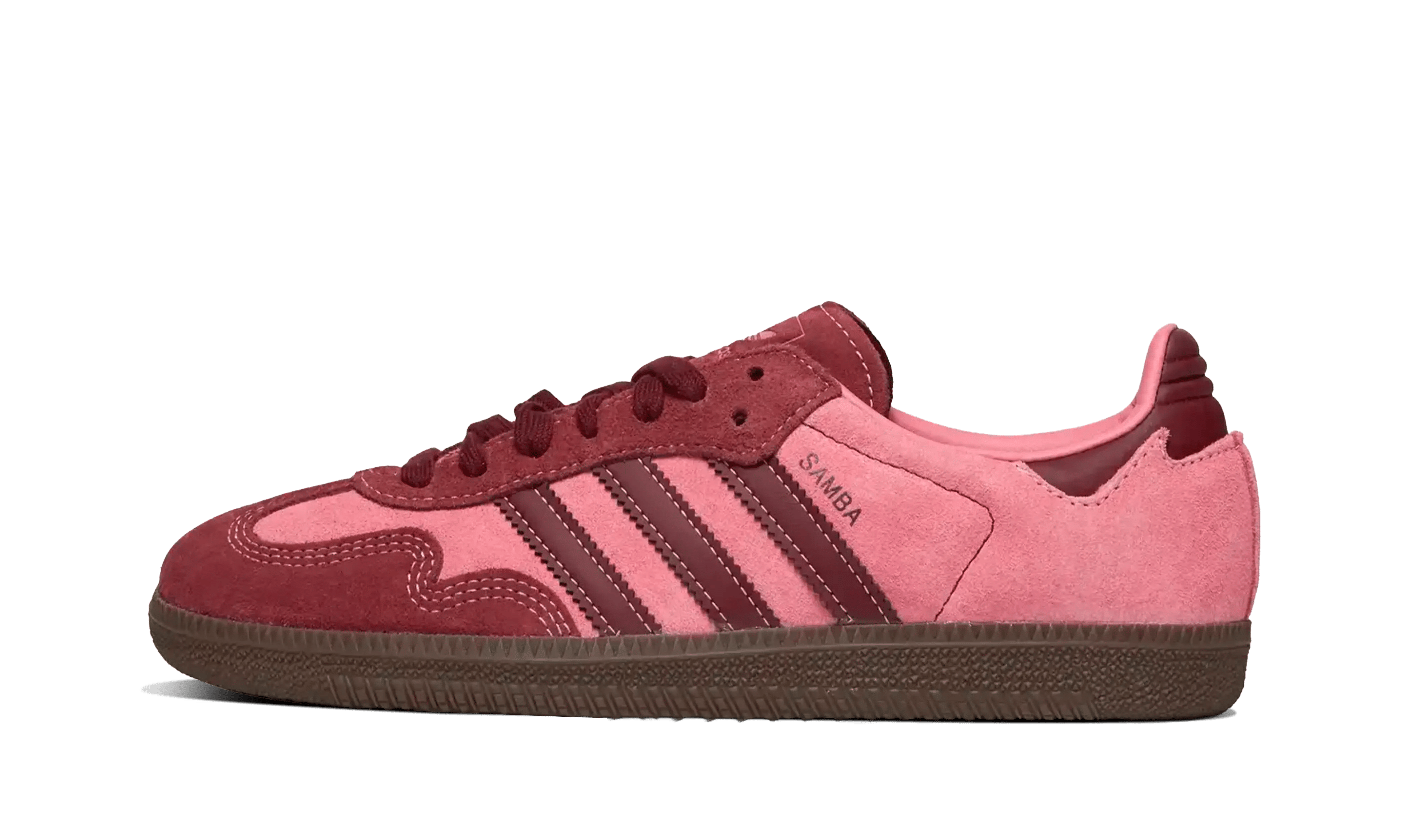 adidas Mujer Samba OG Pink Spark Shadow Red