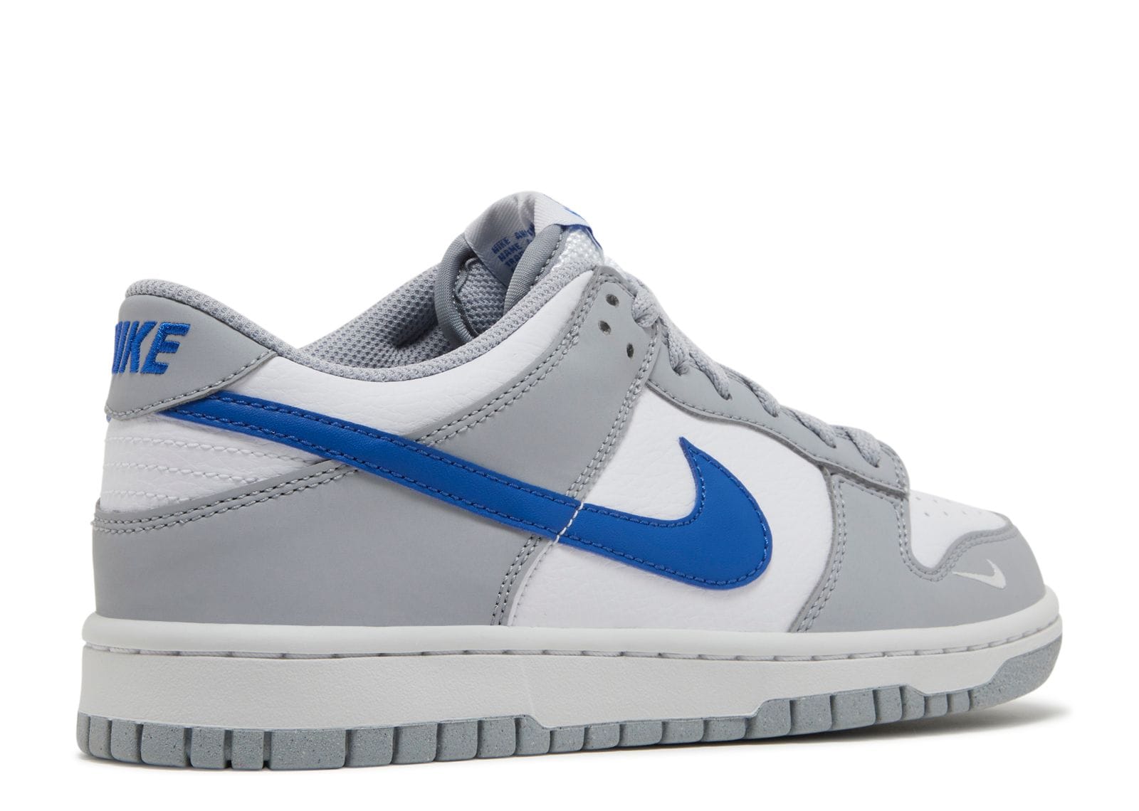 Nike Dunk Low Mini Swoosh Wolf Grey Game Royal (GS)