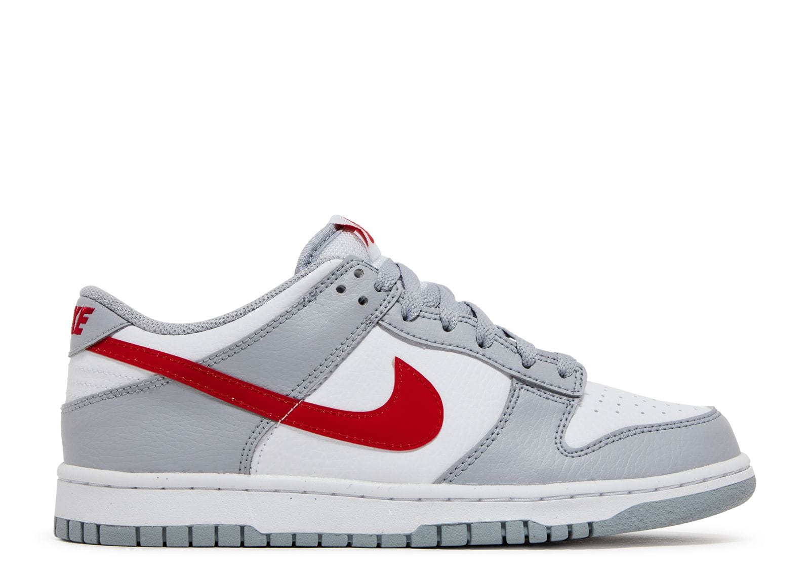 Nike Dunk Low White Grey Red (GS)