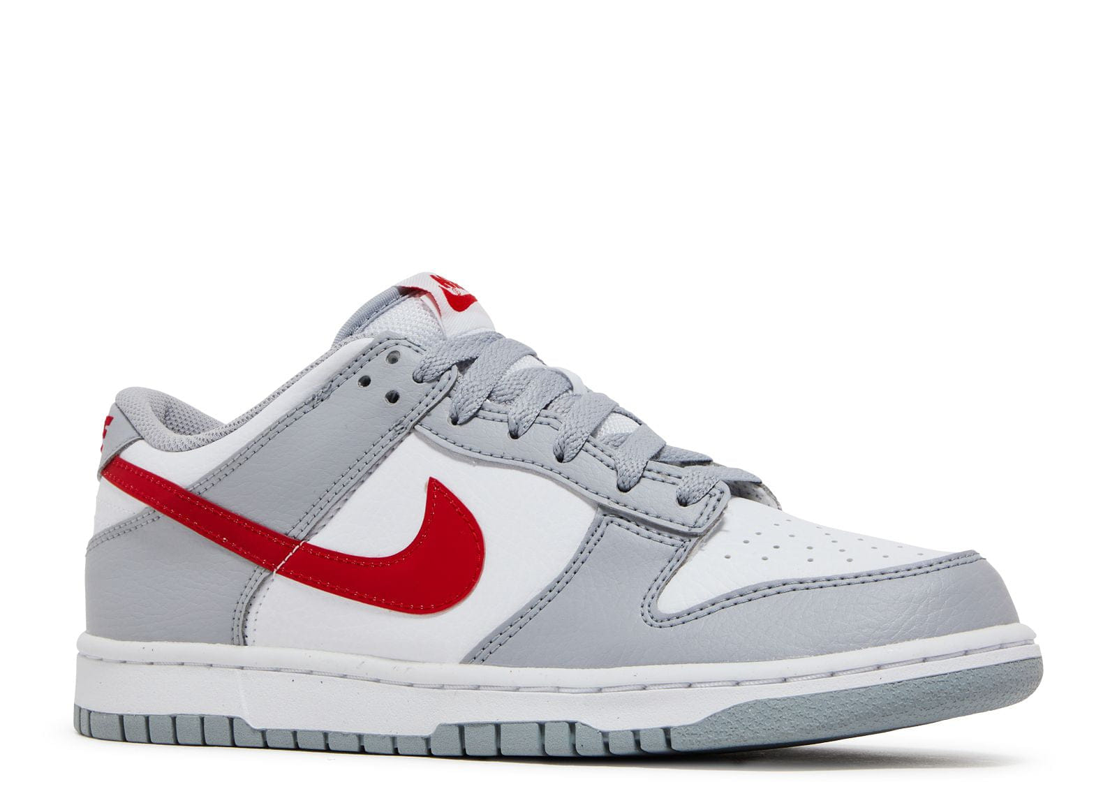 Nike Dunk Low White Grey Red (GS)