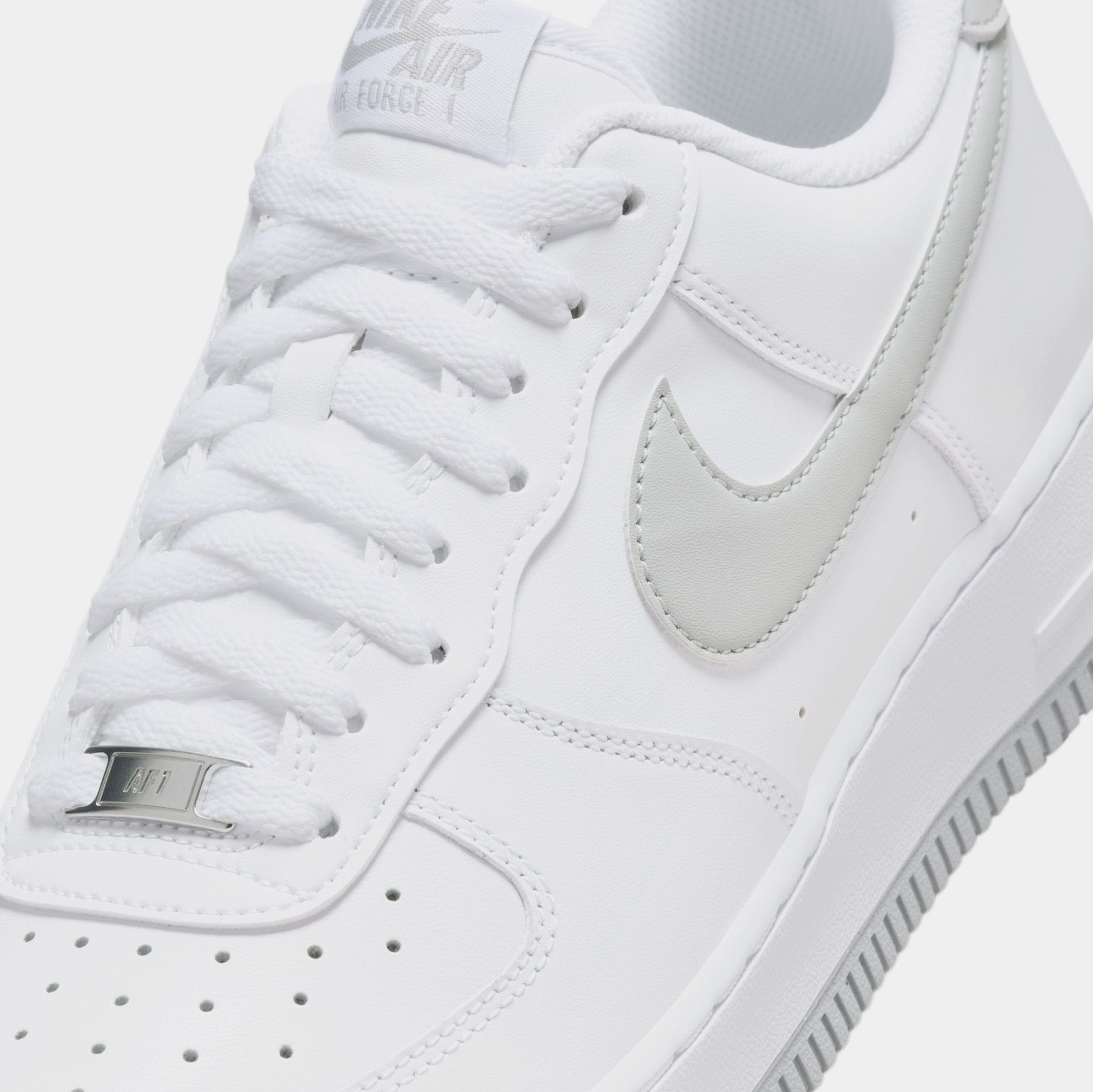 Nike Air Force 1 '07 Mens Lifestyle Shoes (White/Smoke Grey)