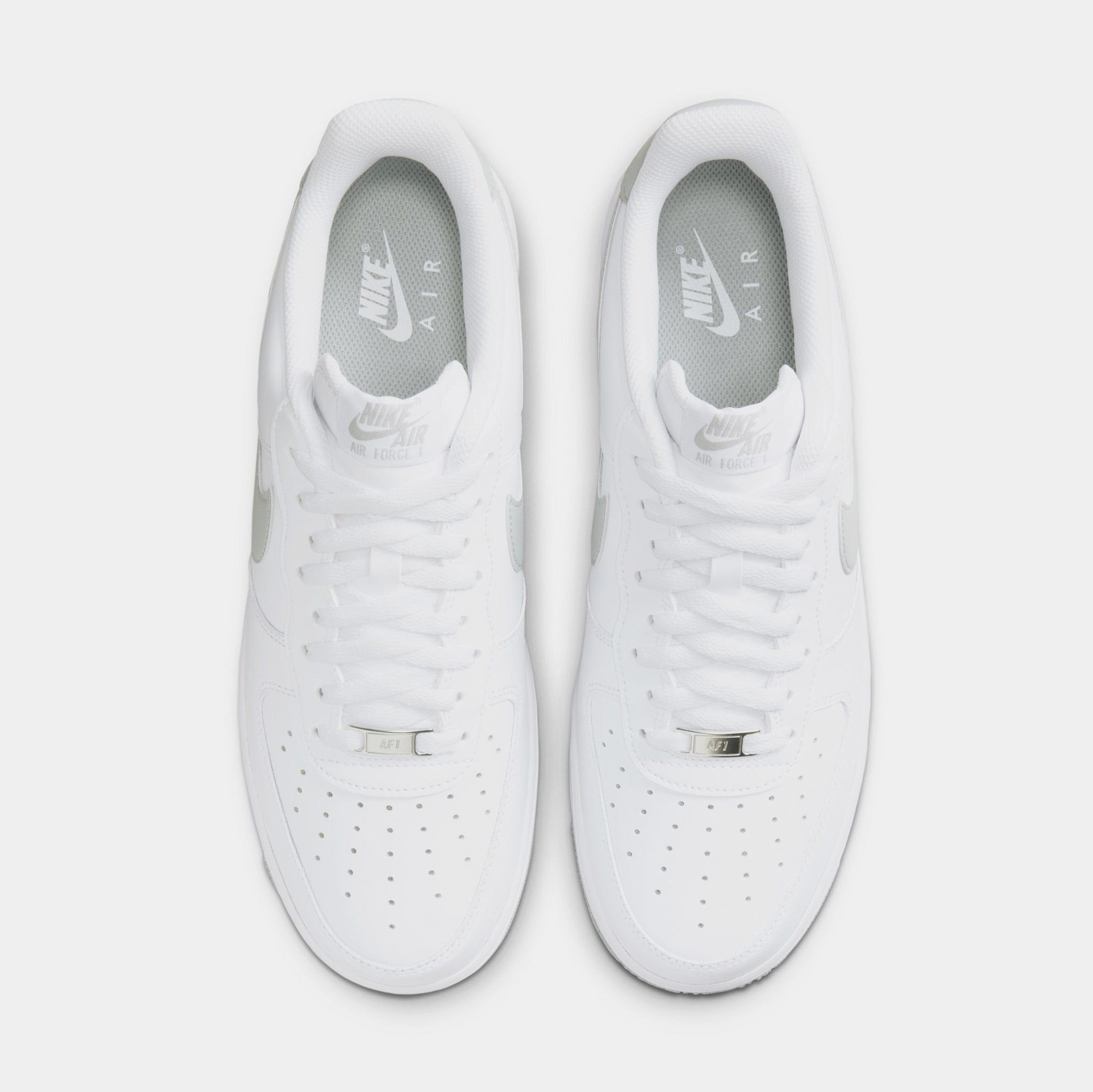Nike Air Force 1 '07 Mens Lifestyle Shoes (White/Smoke Grey)