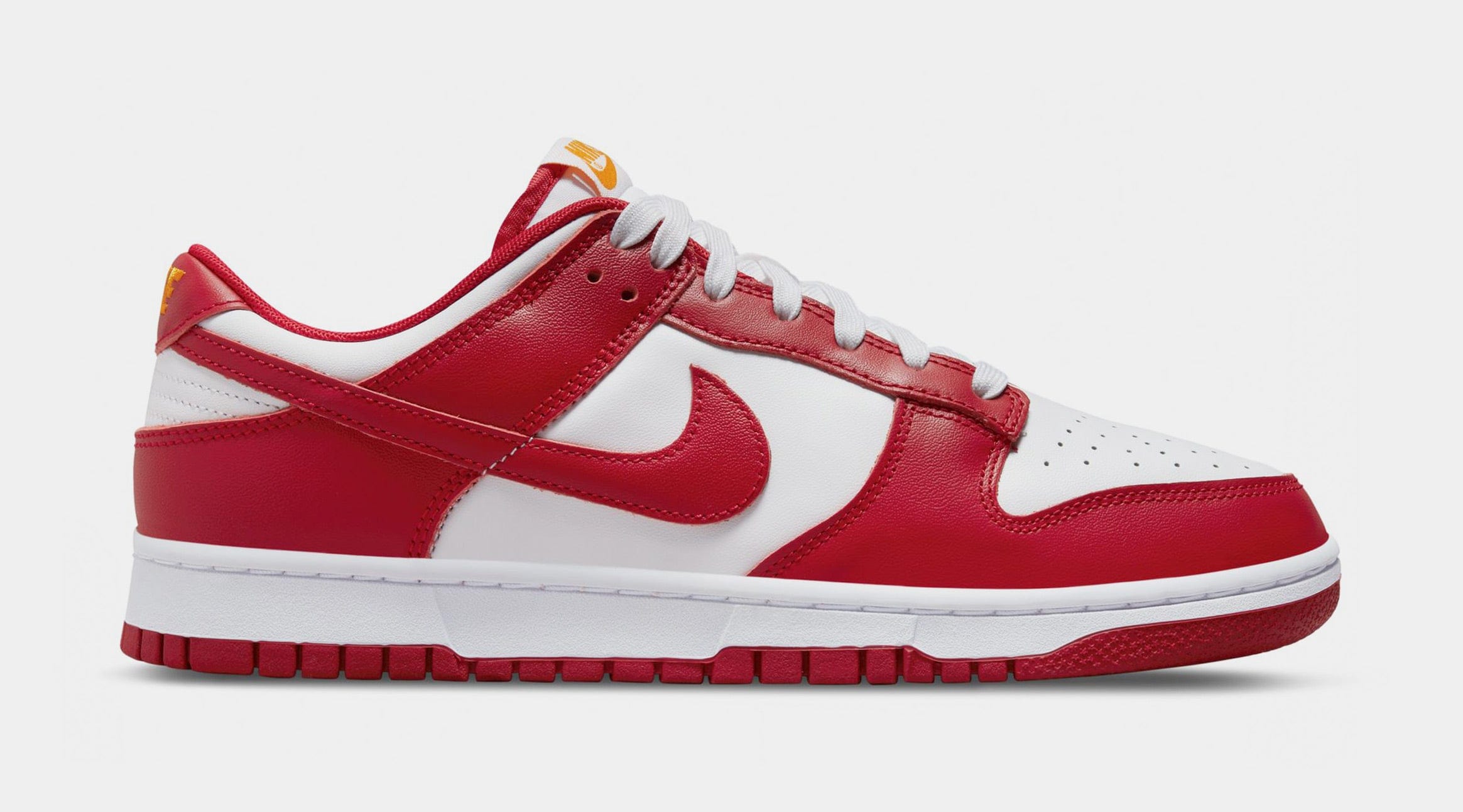 Nike Dunk Low Retro Mens Lifestyle Shoes (Gym Red)