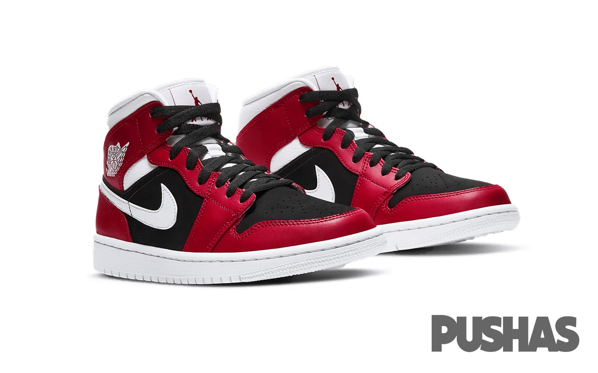 Air Jordan 1 Mid Gym Red Black W (2020)