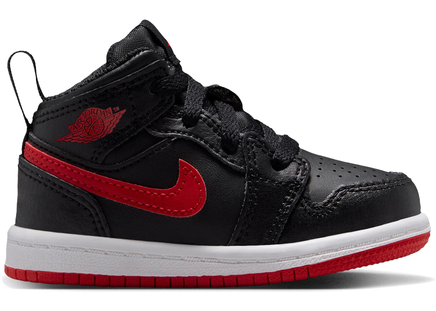 Air Jordan Jordan 1 Mid Black University Red Td