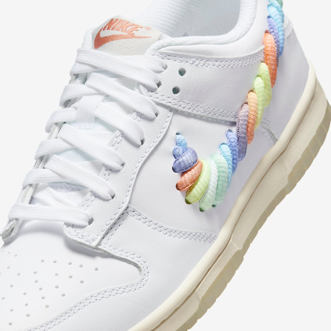 Nike Dunk Low Colourful Lace Swoosh (GS)