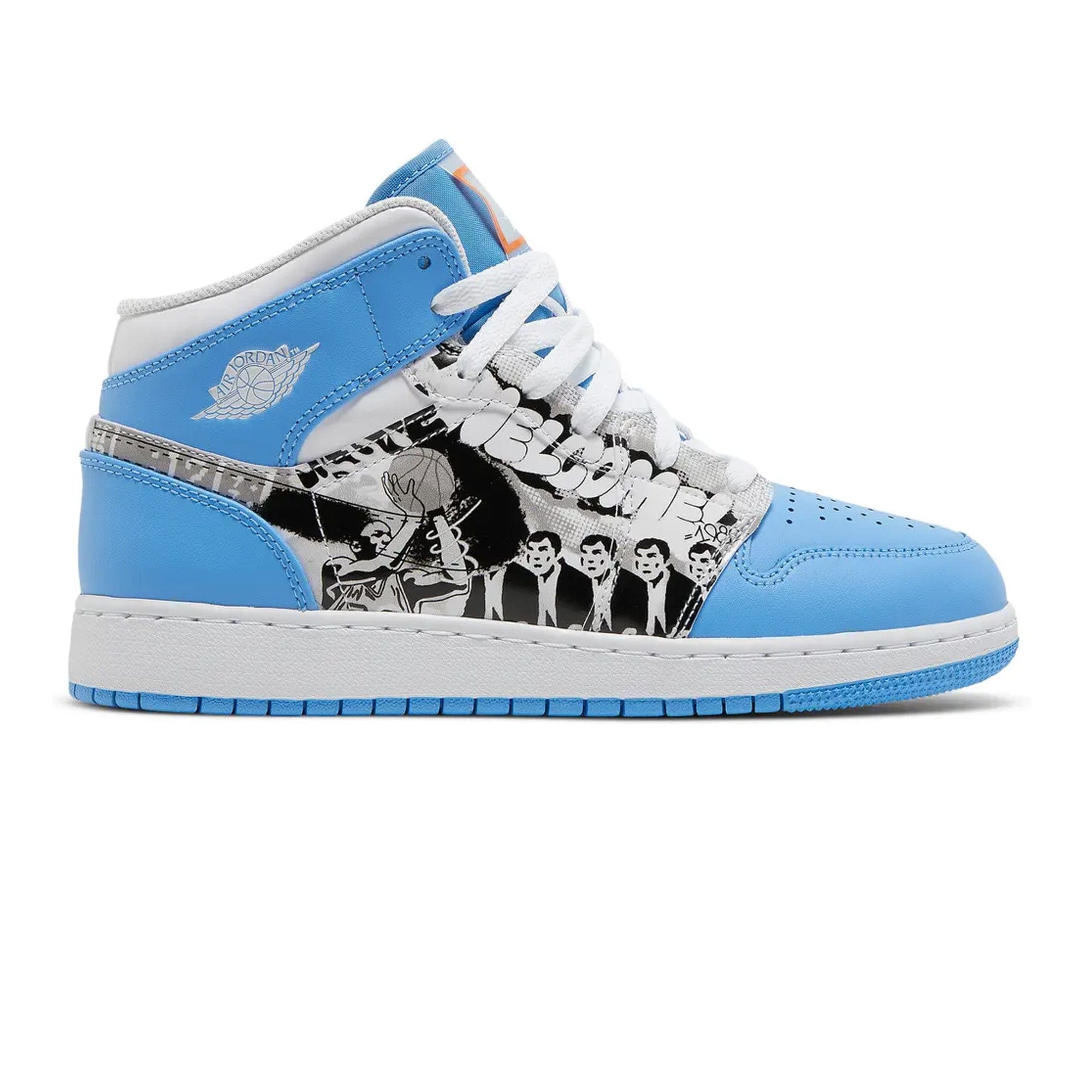 Air Jordan 1 Mid Sneaker School Game Winner GS (2022)