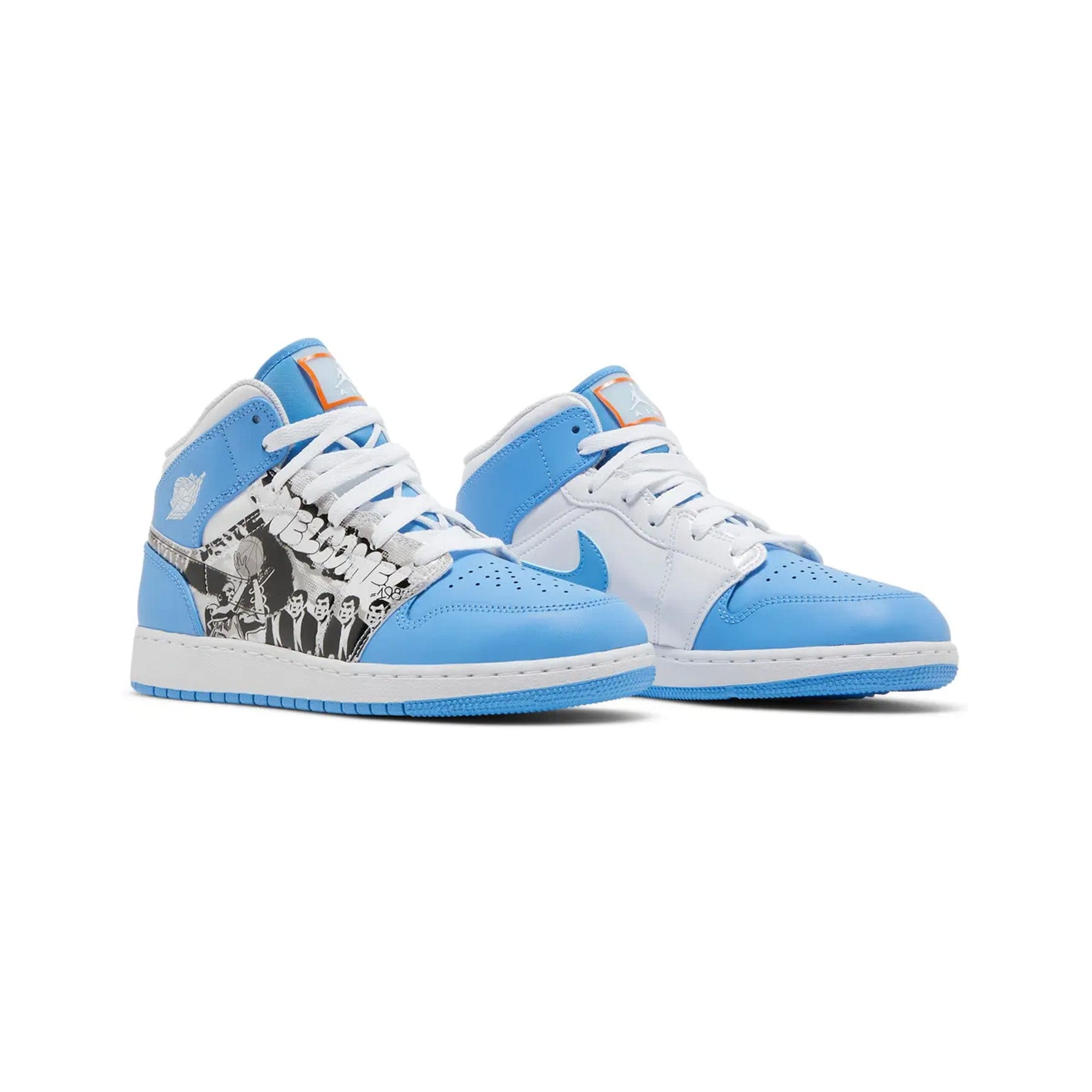 Air Jordan 1 Mid Sneaker School Game Winner GS (2022)