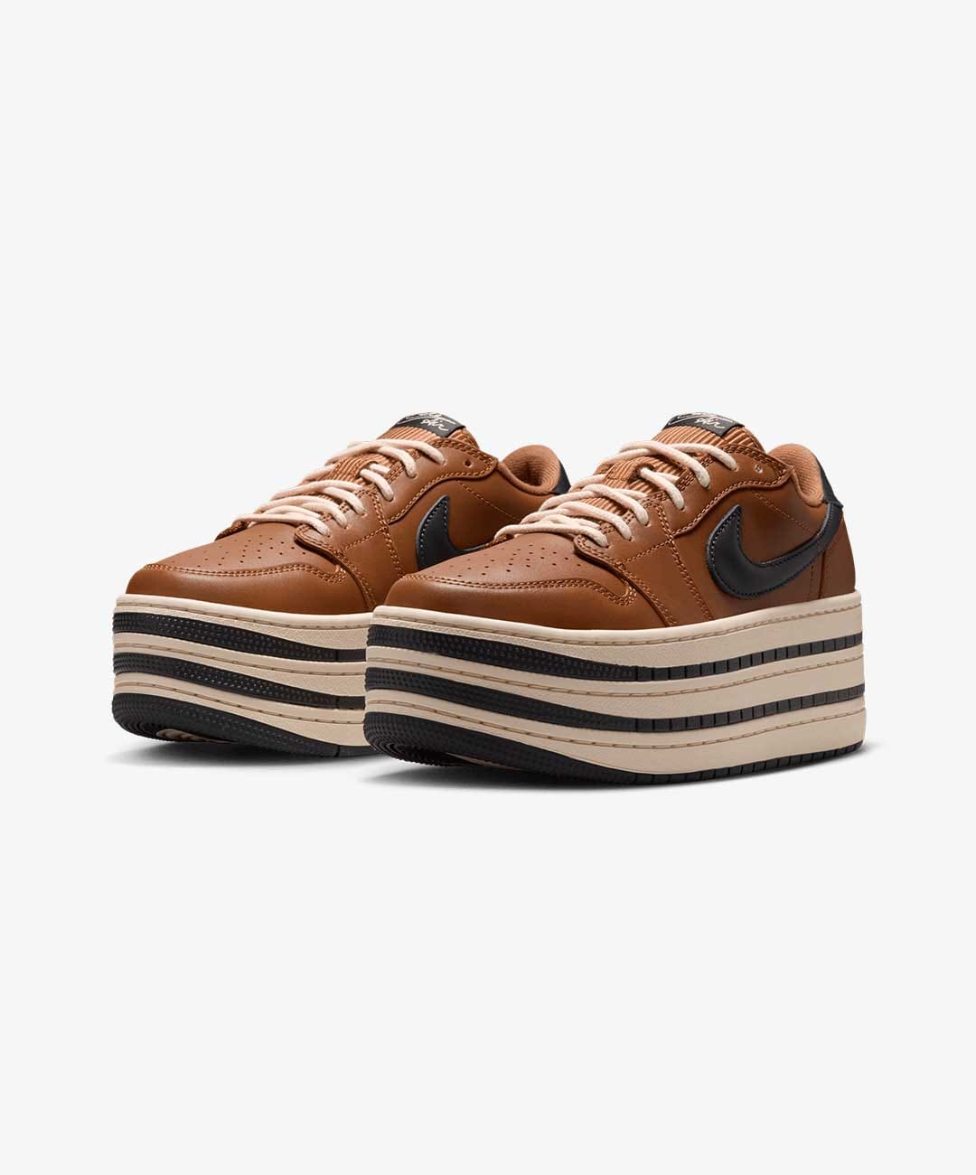 Air Jordan JORDAN | AIR JORDAN 1 TRIPLE STACK { LT BRITISH TAN/METALLIC GOLD