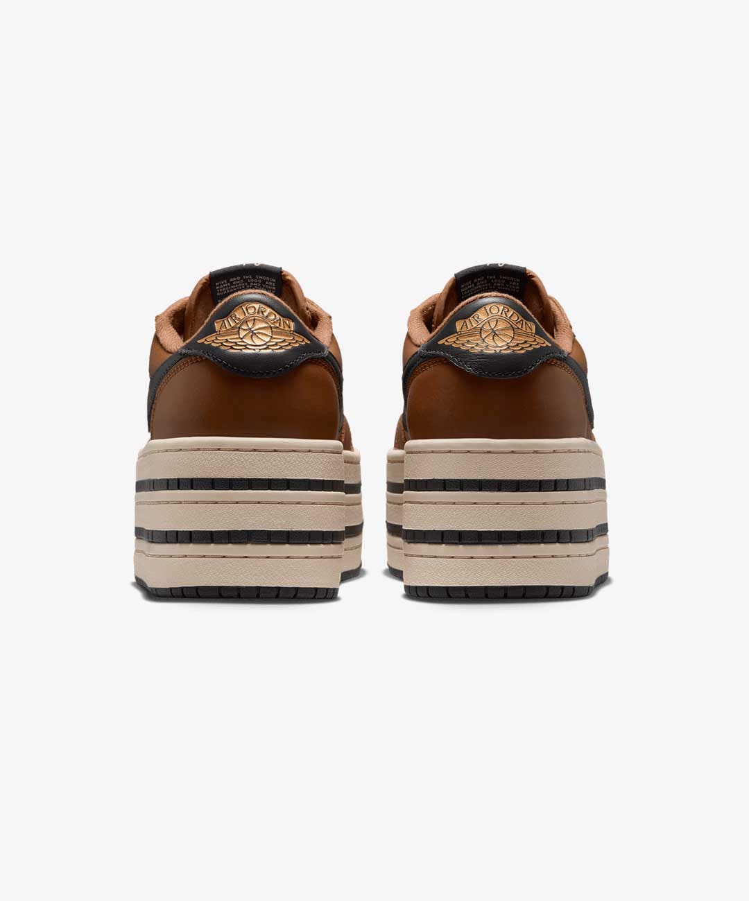 Air Jordan JORDAN | AIR JORDAN 1 TRIPLE STACK { LT BRITISH TAN/METALLIC GOLD
