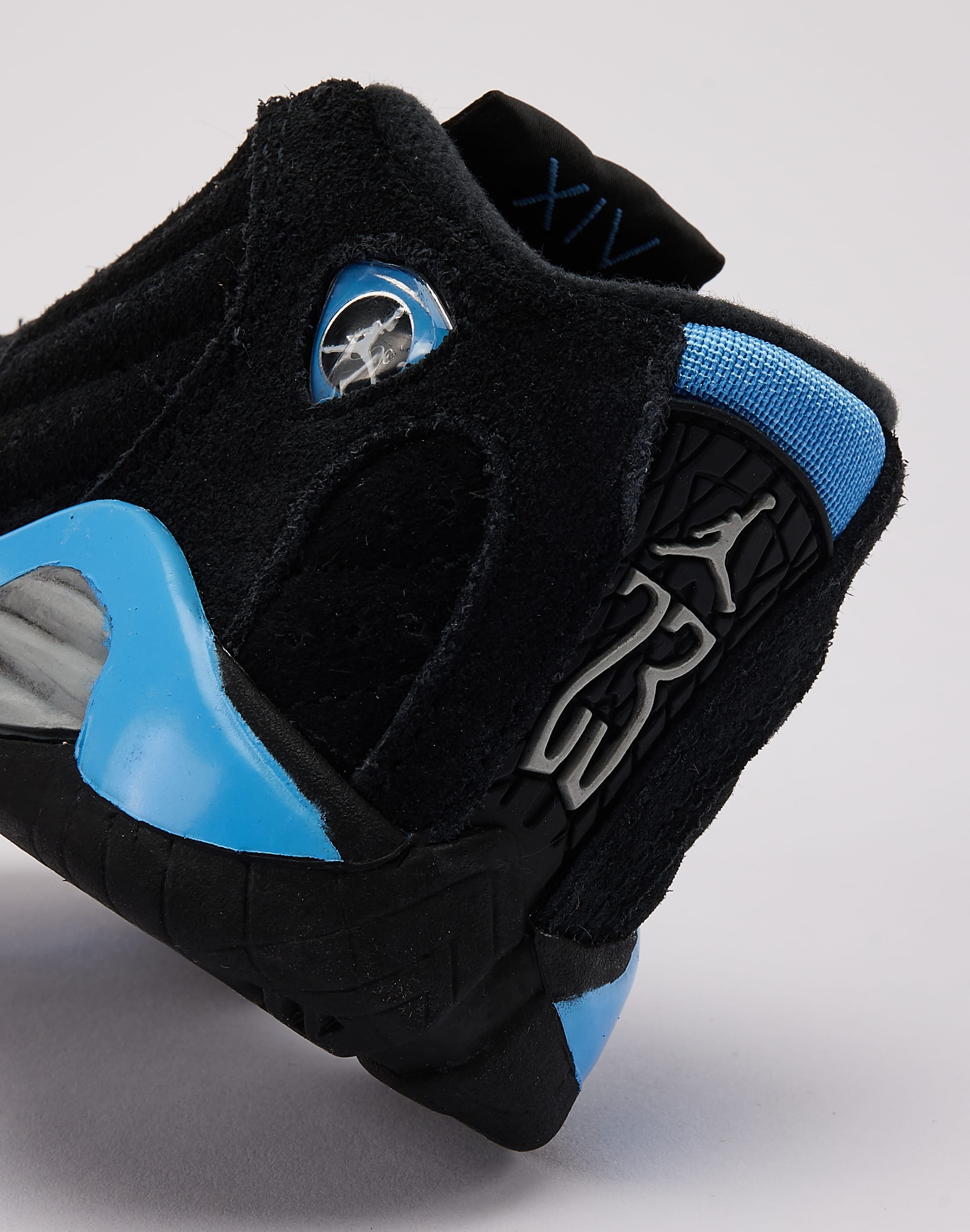 Air Jordan Jordan Air Jordan 14 Retro Black and University Blue Toddler