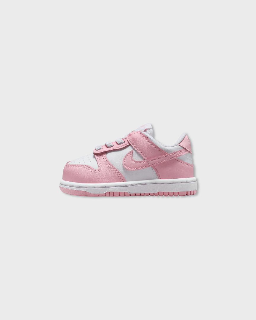 Nike Dunk Low White Medium Soft Pink (TD & PS)