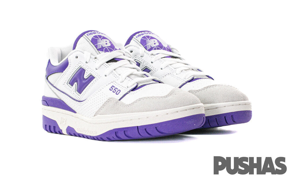 New Balance 550 White Purple