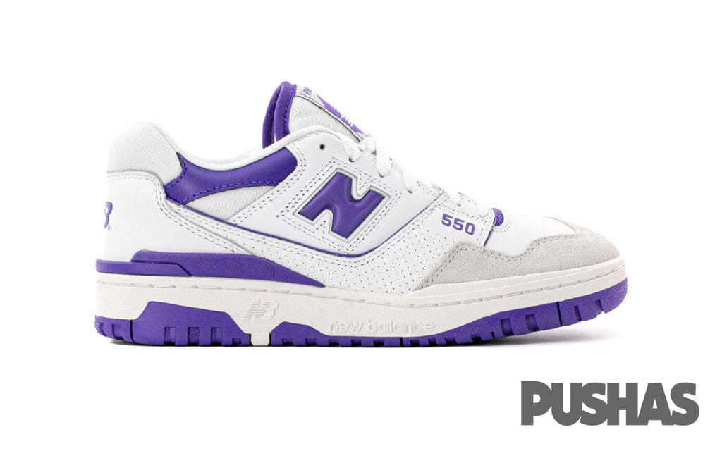 New Balance 550 White Purple