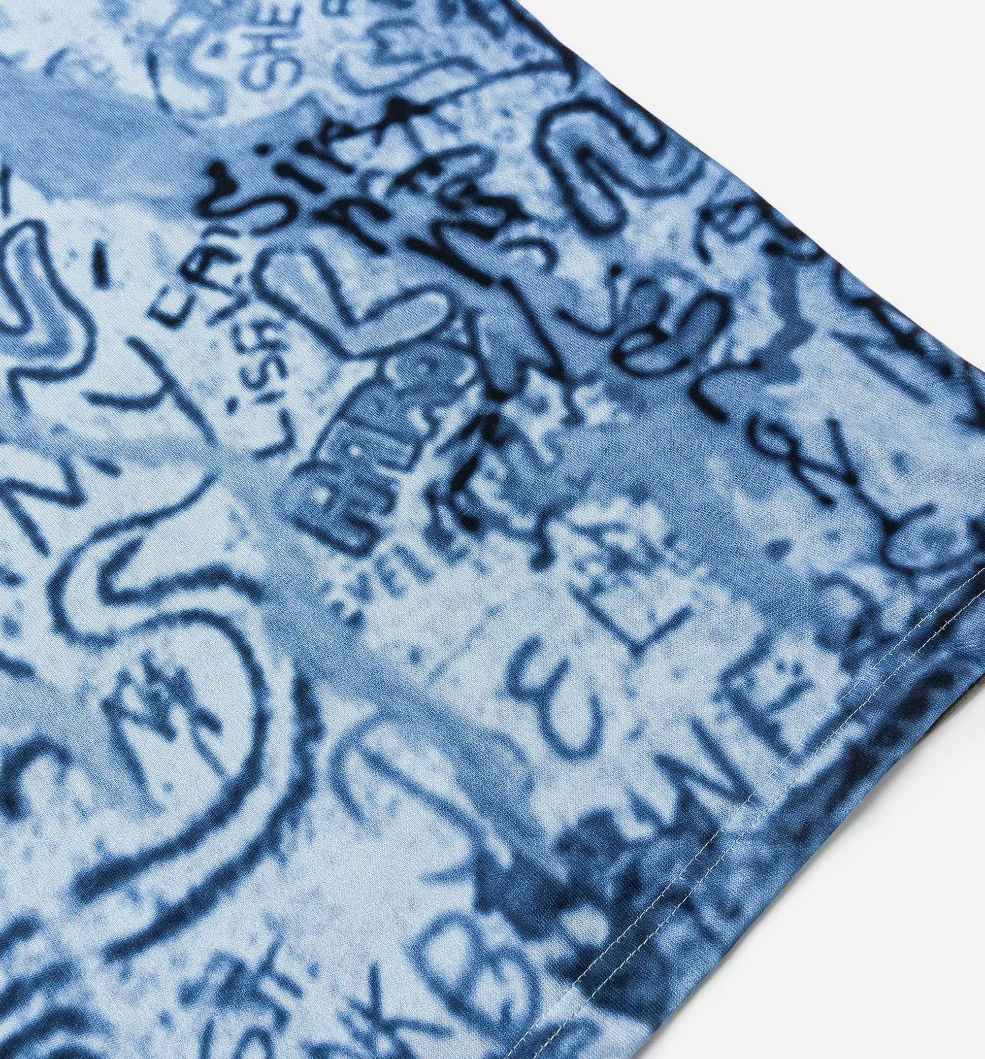 Air Jordan AJ 85 Graphic Mens Short Sleeve Shirt - Blue/Black