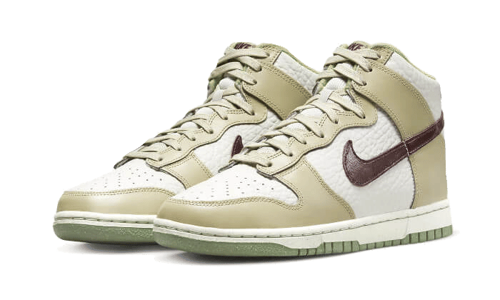 Nike Dunk High White Tan
