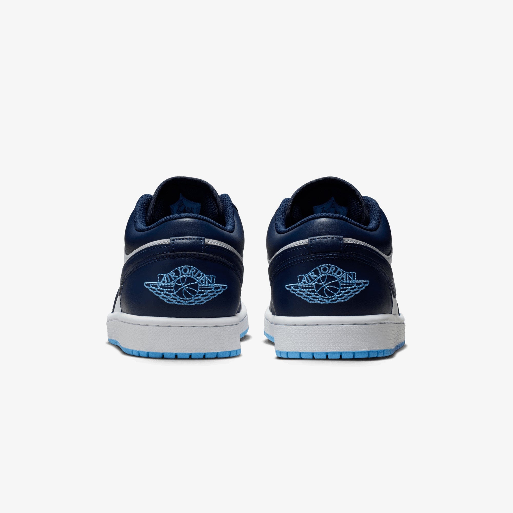 Air Jordan JORDAN | AIR JORDAN 1 LOW { MIDNIGHT NAVY/UNIVERSITY BLUE - WHITE