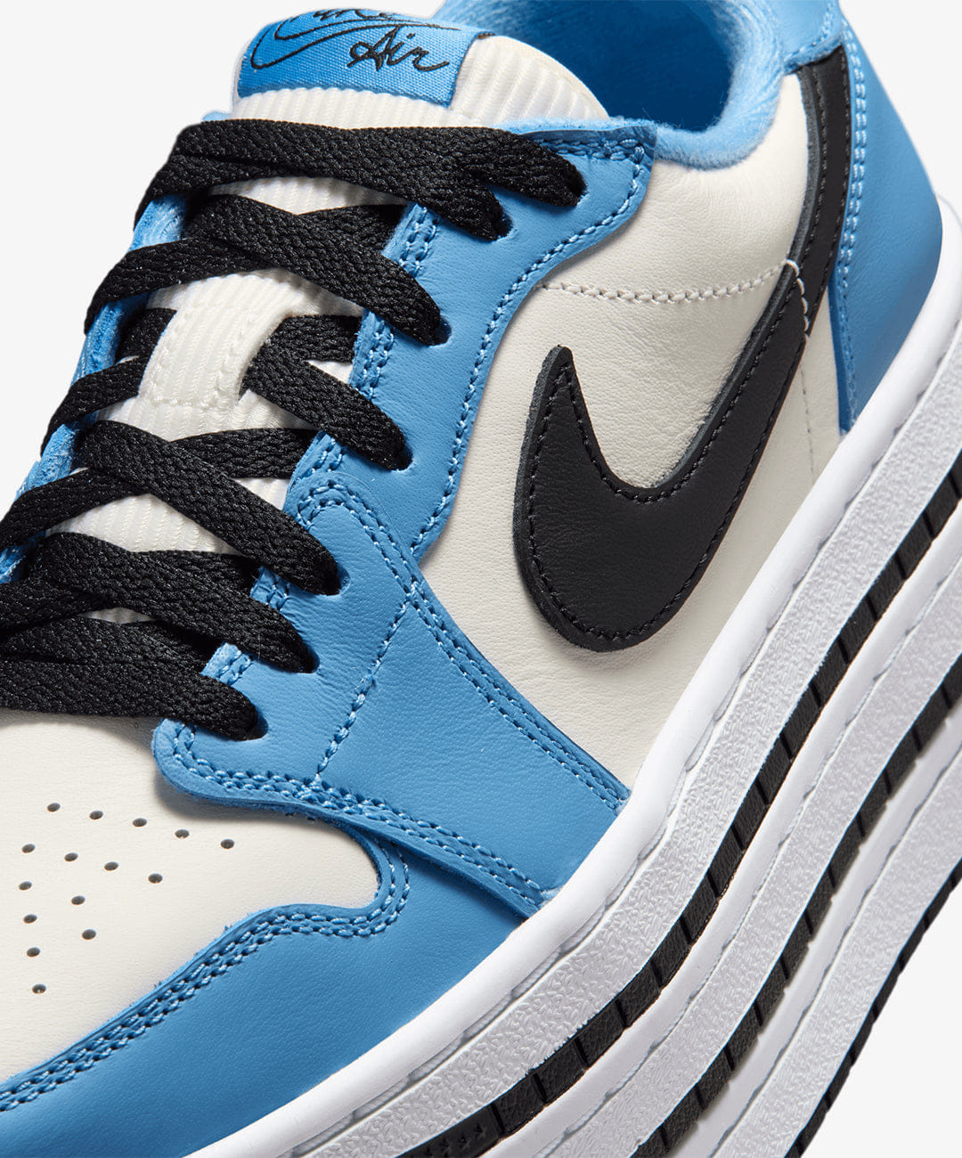 Air Jordan JORDAN | AIR JORDAN 1 TRIPLE STACK { BLUE BEYOND/WHITE - BLACK