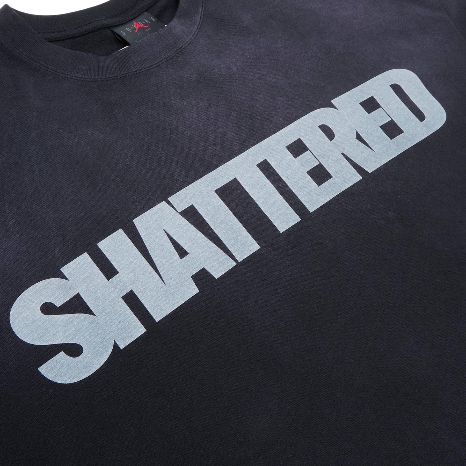 Air Jordan Short - Sleeve T - Shirt (Black)