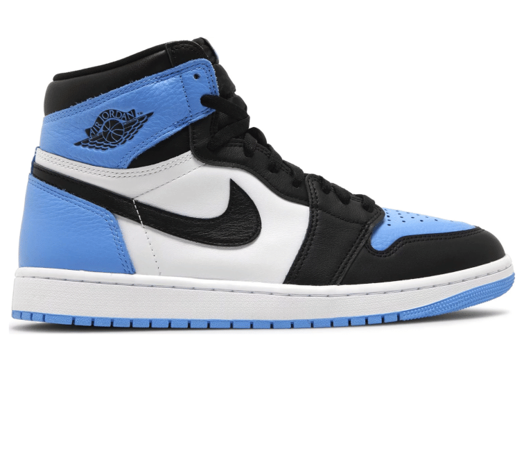 Air Jordan Men's Nike Air Jordan 1 High (UNC Toe)