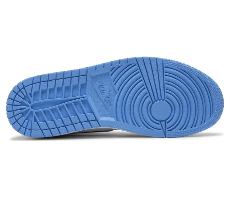 Air Jordan Men's Nike Air Jordan 1 High (UNC Toe)