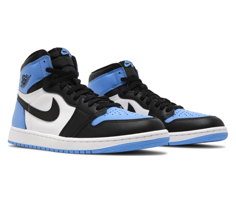 Air Jordan Men's Nike Air Jordan 1 High (UNC Toe)