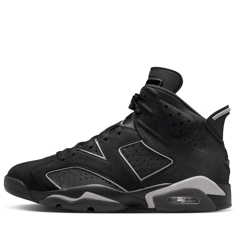 Air Jordan 6 Retro Cap And Gown - Black/Reflect Silver