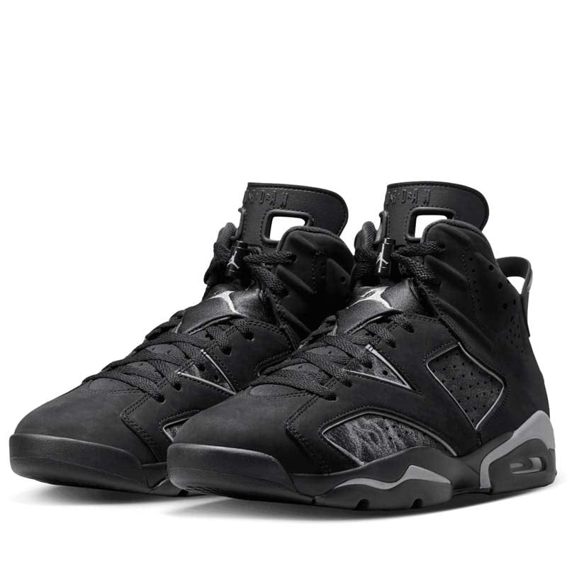 Air Jordan 6 Retro Cap And Gown - Black/Reflect Silver