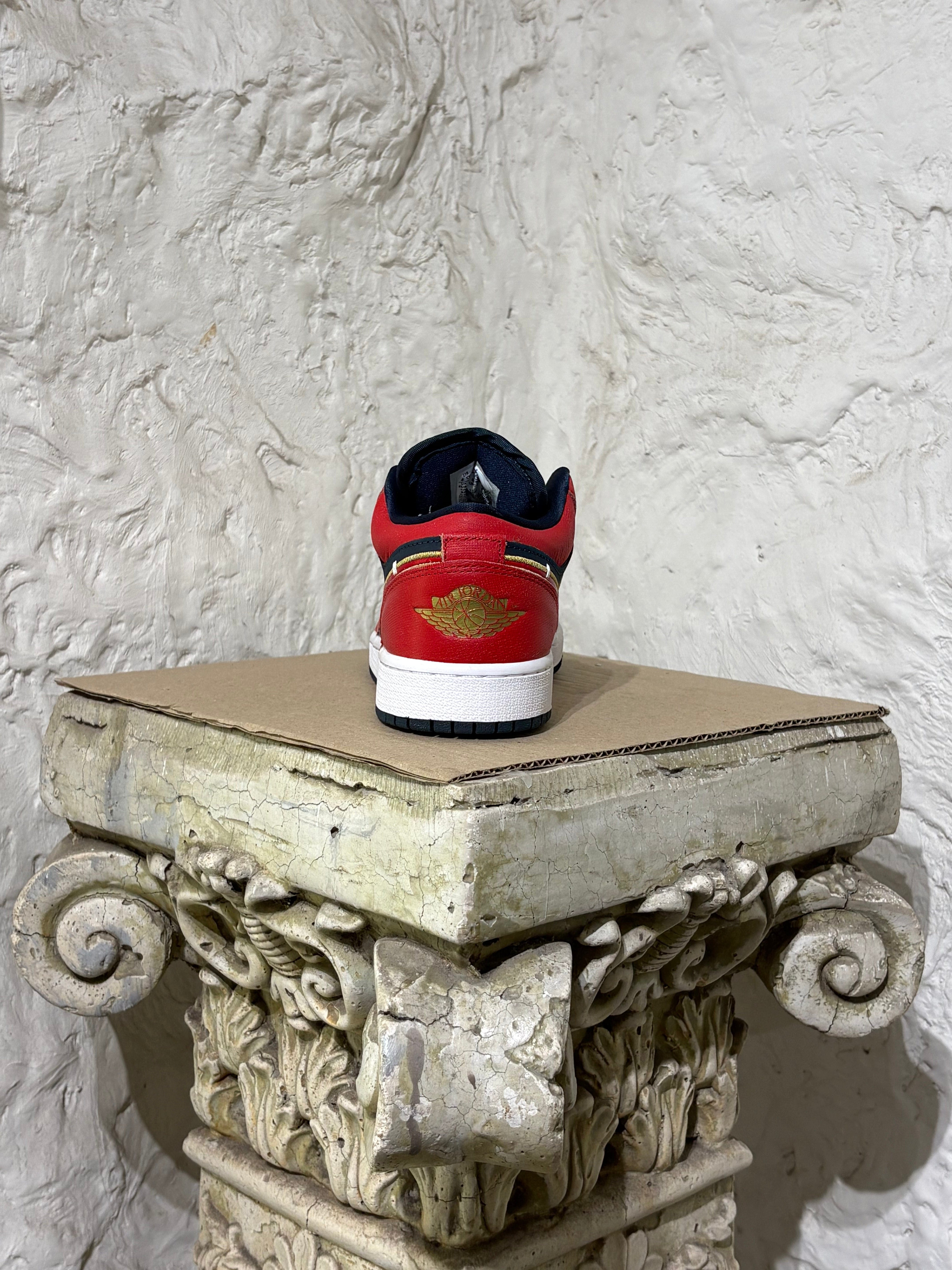 Air Jordan 1 Low Armory Navy Sport Red