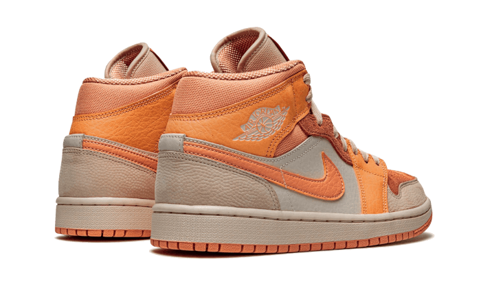 Air Jordan 1 Mid Apricot Orange