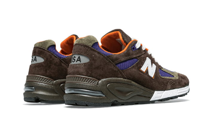 New Balance 990 V2 Made In Usa Brown Purple