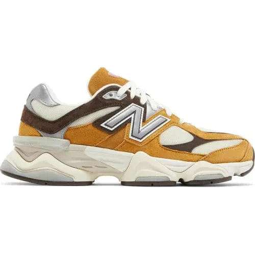 New Balance 9060 Leather, Suede and Mesh Trainers