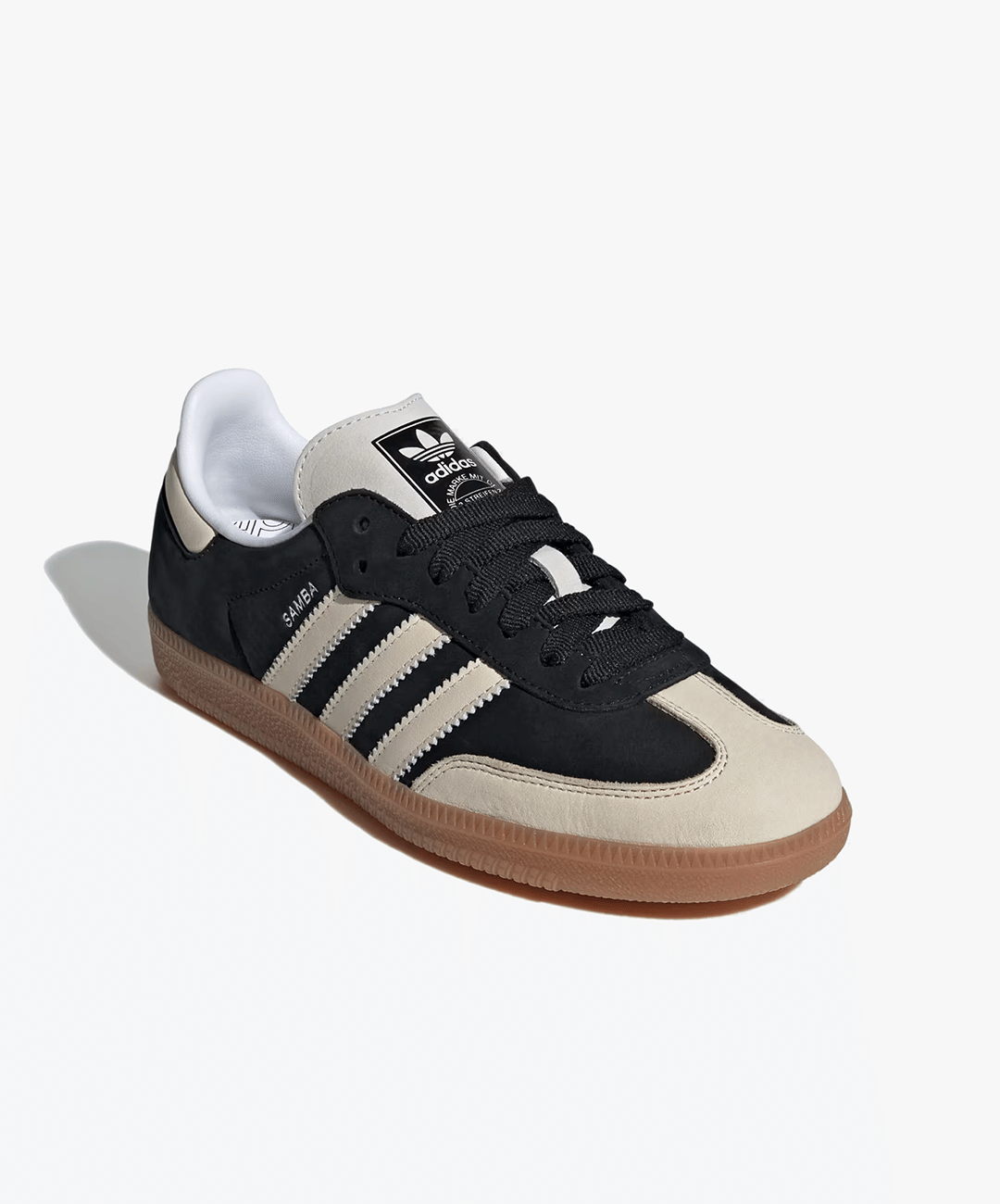 Adidas Originals | SAMBA OG { CORE BLACK/WONDER WHITE/SILVER METALLIC
