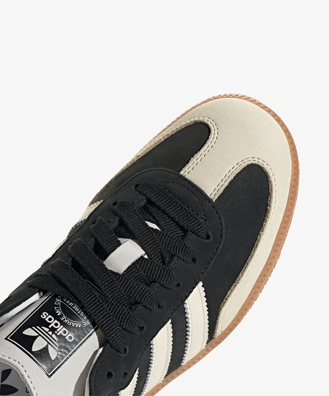 Adidas Originals | SAMBA OG { CORE BLACK/WONDER WHITE/SILVER METALLIC