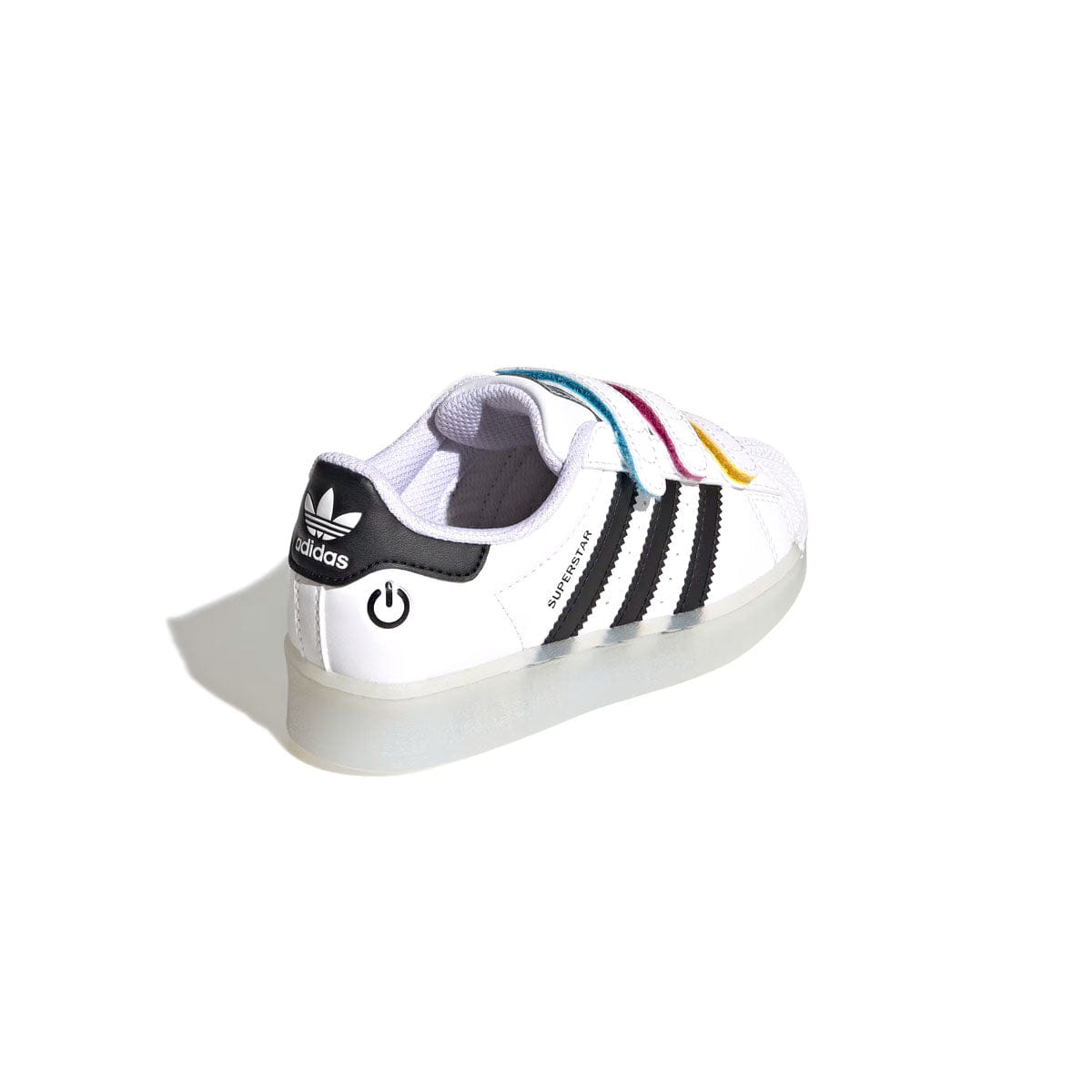 adidas Kids Superstar 360 LED Cloud White Core Black