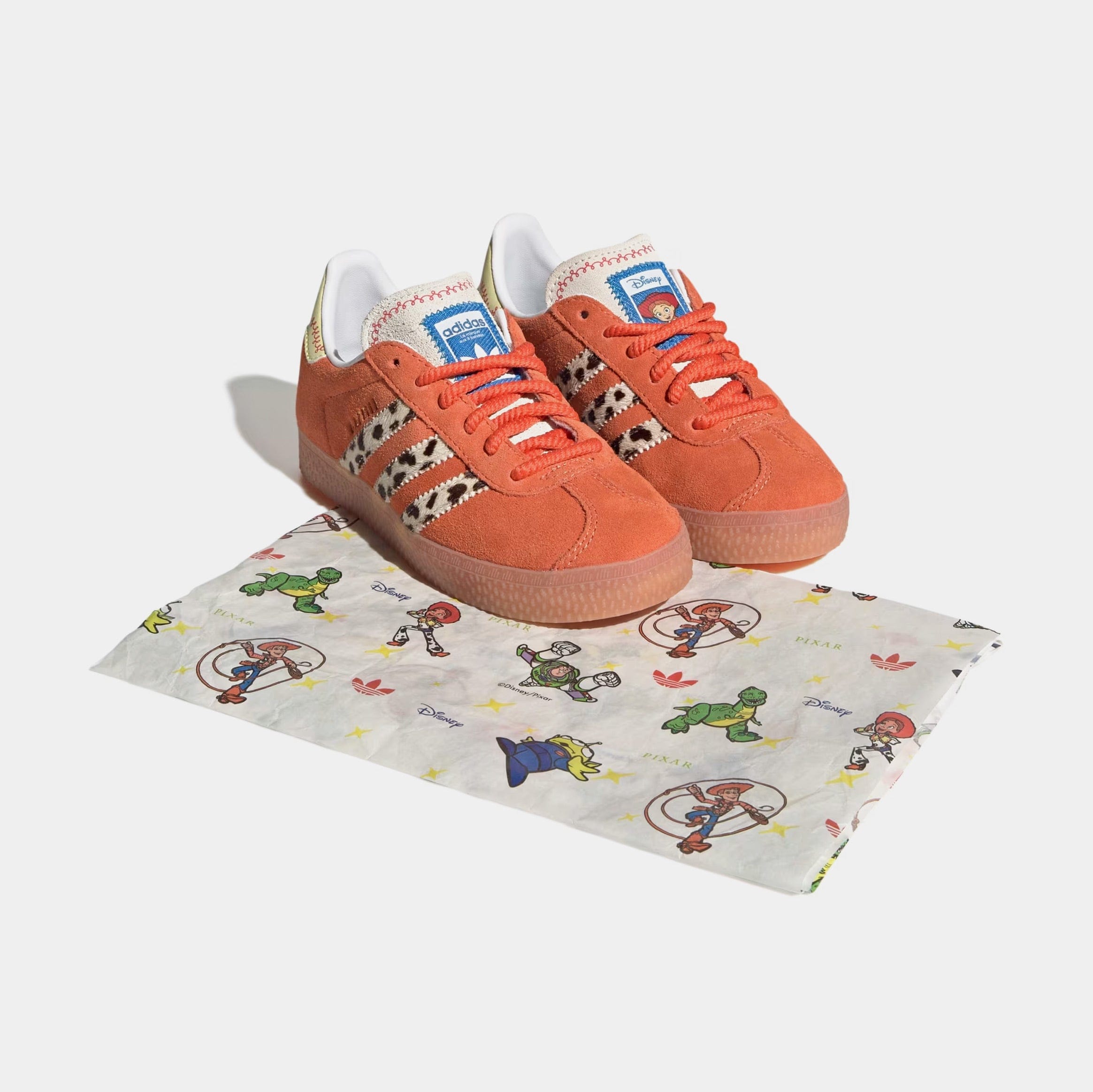 adidas Toy Story x Gazelle Preschool Lifestyle Shoes (Orange/Yellow)