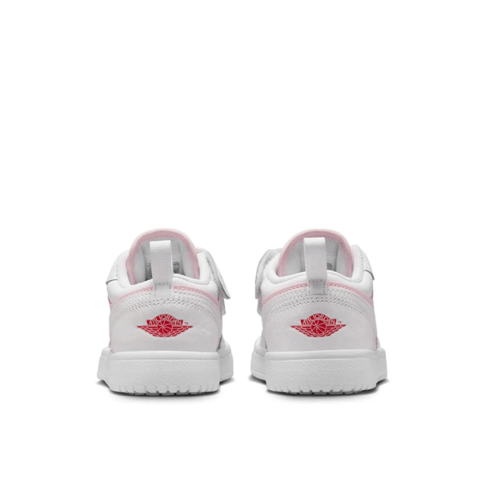 Air Jordan Jordan 1 Low Pink Foam Fire Red White (GS)
