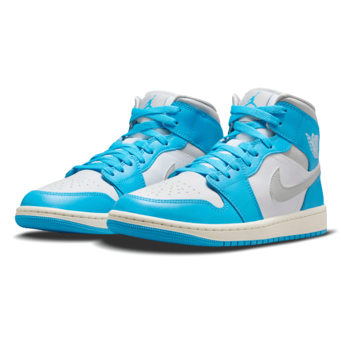 Air Jordan 1 Mid Dark Powder Blue (Women's)