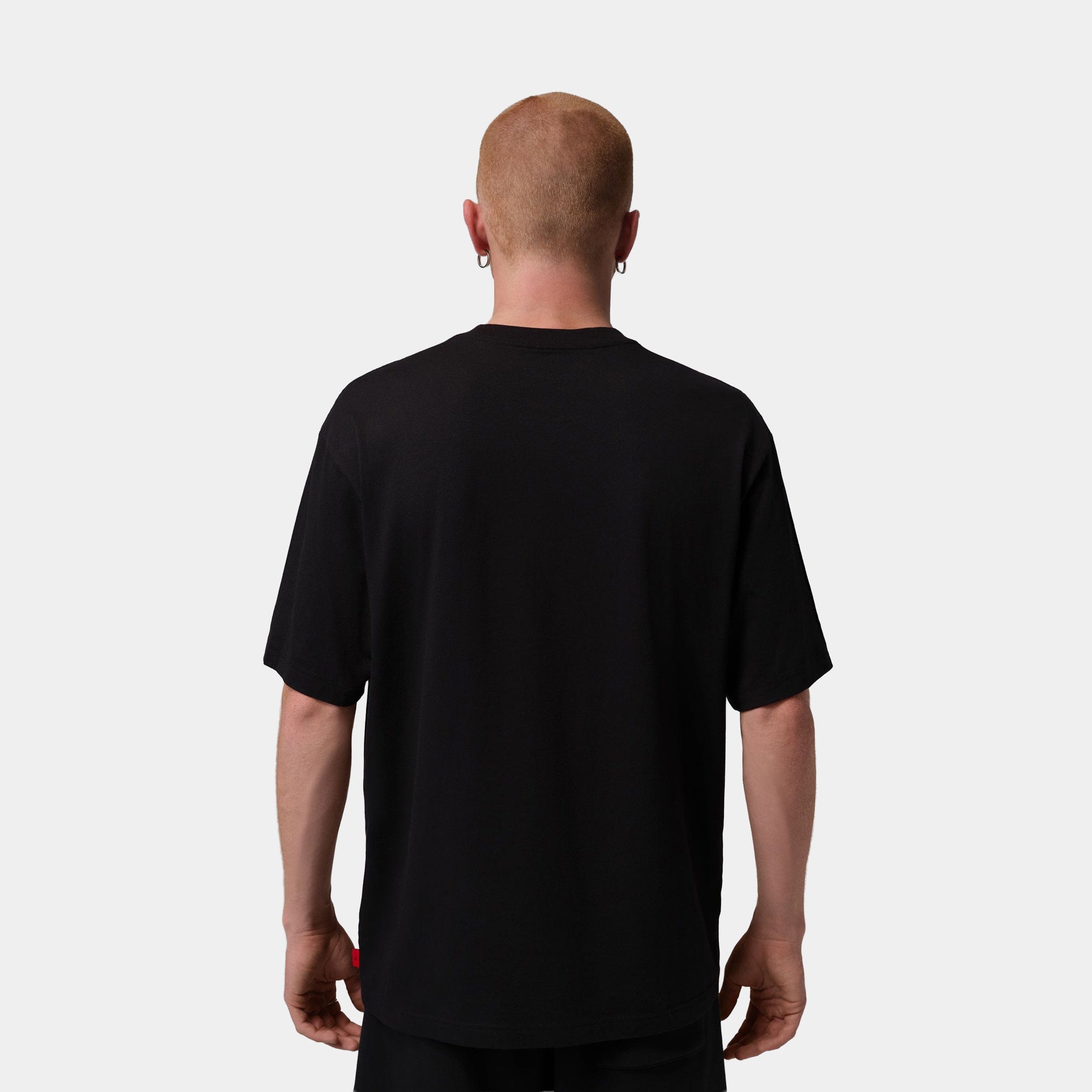 Air Jordan Brooklyn Mens Short Sleeve Shirt (Black/White)