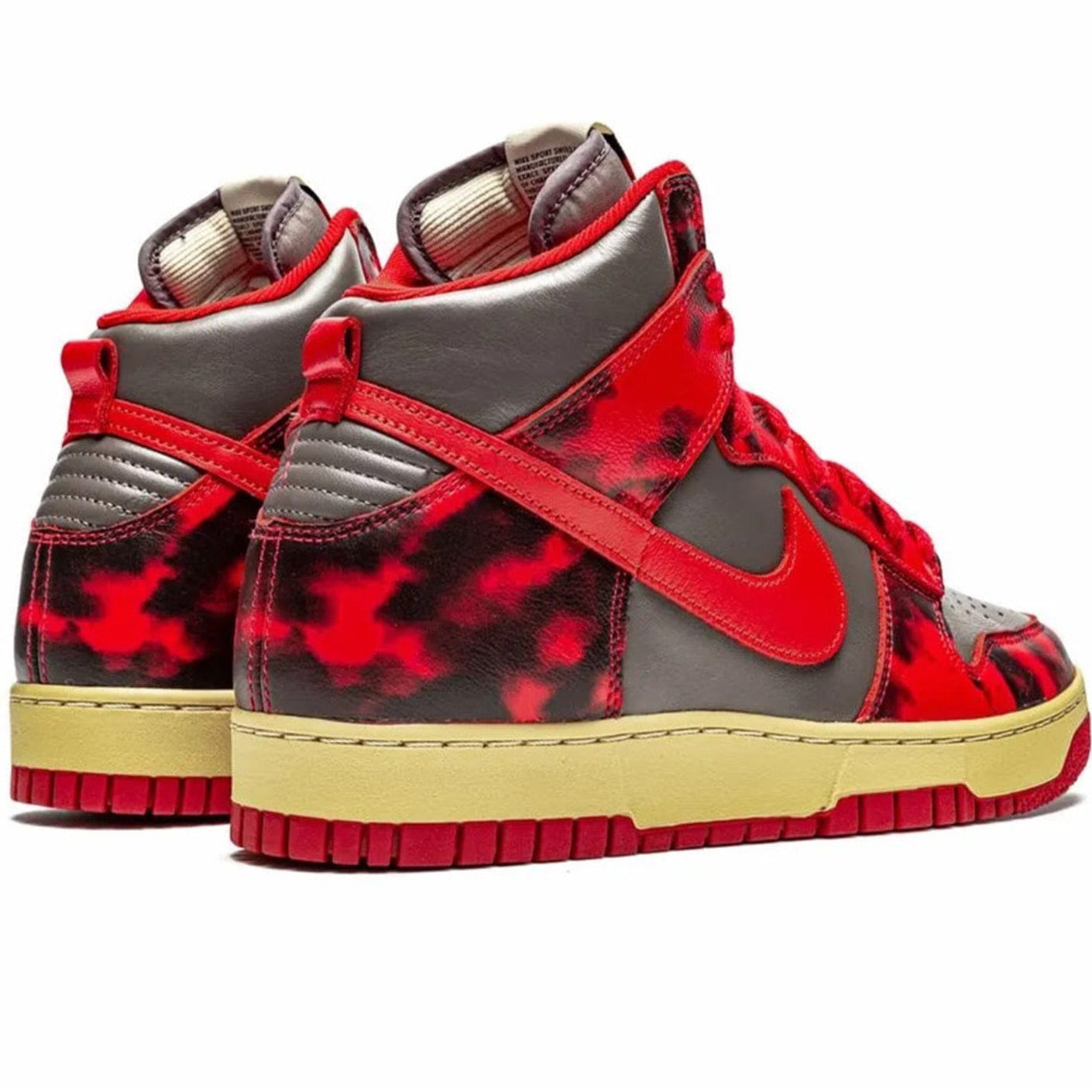Nike Dunk High 1985 Red Acid Wash