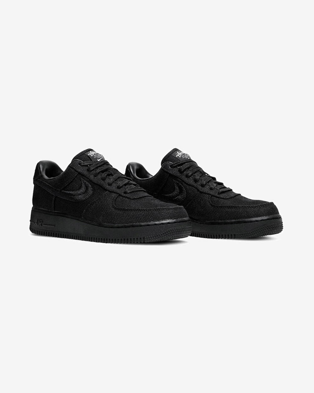 NIKE x STUSSY AIR FORCE 1 LOW BLACK