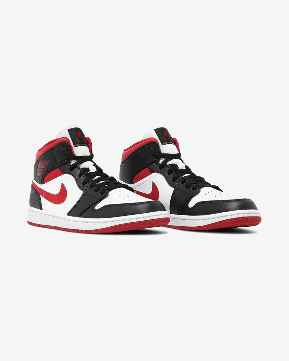 NIKE AIR JORDAN 1 MID GYM RED BLACK WHITE